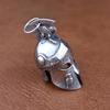 Vintage Viking Odin Bell Pendant Necklaces Stainless Steel Luck Motorcycle Biker Bell Hanger Spartan Roman Mask Helmet Jewelry