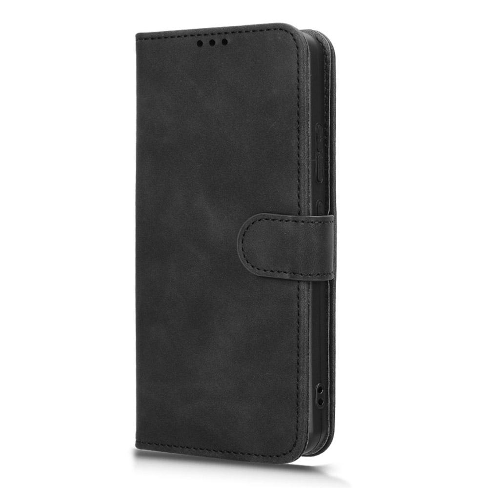 Für TCL 503 Lederhülle Skin-Feel Anti-Drop Brieftasche Klapphülle