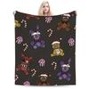 Super Soft Springtraps Fnaf Throw Blanket Premium Flannel Fleece Lightweight  Bed Blanket Cozy Fluffy Blankets All Season Use