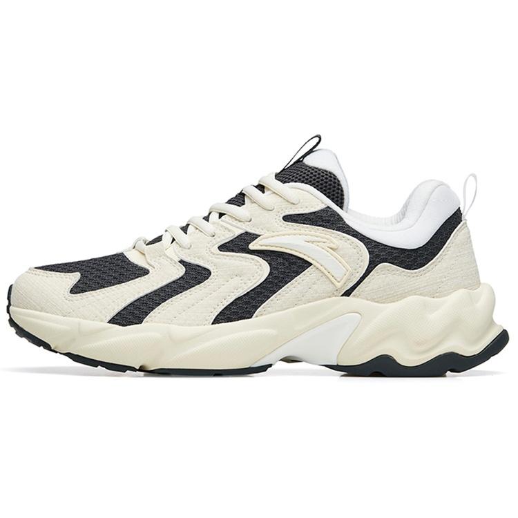 ANTA Running Series Sneakers  Beige Black  Men s 912245596-4 EU 43