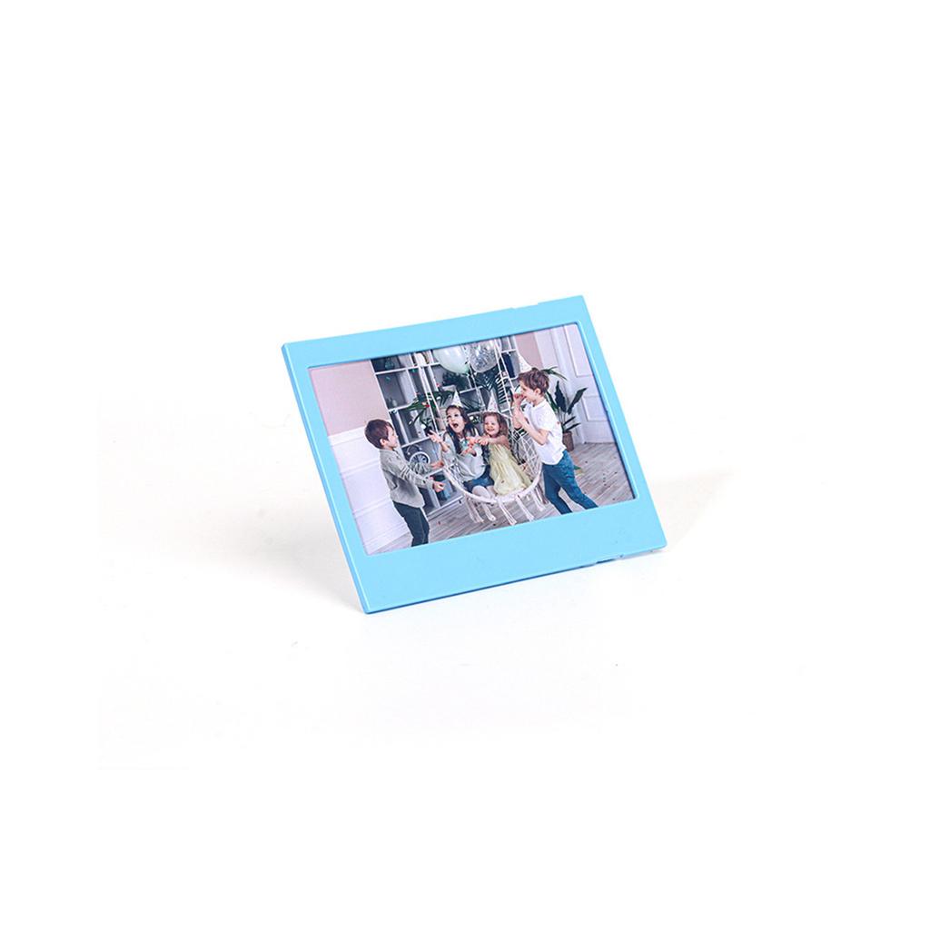 5Pieces Multicolored Mini Picture Frames for Instantly Photos Display Holder for Home Decors and Creative Photography
