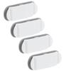 4Pcs Cable Holder Clips Multifunction Data Line Wire Wrapper Organizer for Home Office