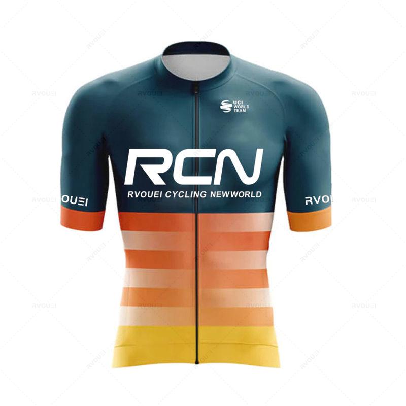 Rcn Summer Men's Clothing Cycling Shorts Mtb Cycle Jersey Complete Male Uniform Road Jacket Pants Gel Bicycle Suit Sports Set