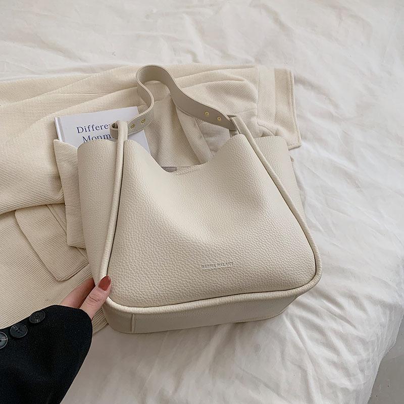 Designer Crossbody Women's Bag  Summer New PU Material Large Capacity Bag Fashion Versatile Commuter Underarm Bag