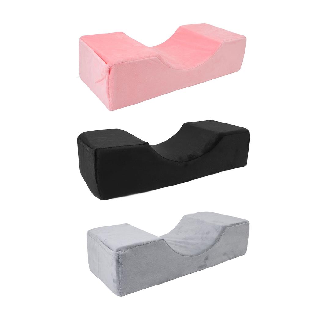 Salon Eyelash Extension Neck Pillow U Shaped Comfortable Velvet Memory Foam Pillow Protect Neck for 