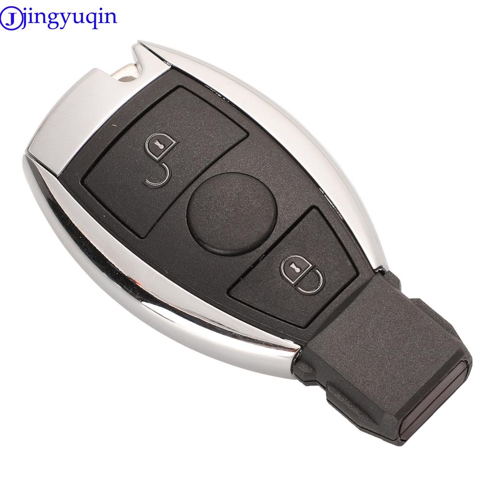 Jingyuqin Smart-Remote-Autoschlüssel für Mercedes Benz Baujahr 2000+, unterstützt Original NEC und BGA 315 MHz oder 433,92 MHz 3