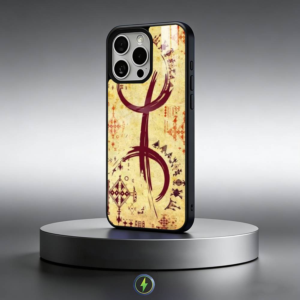 Amazigh Symbol  Phone Case For iPhone17,16,15,14,13,12,11 Plus,Pro Max Magnetic For Magsafe Wireless Charging