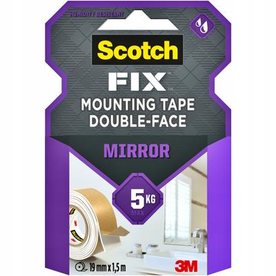 Double-sided Mounting Tape for Bathroom 19 Mm X 1.5 M