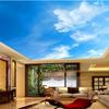 Ceiling Wallpaper Blue Sky White Clouds Ceiling Wall Sticker Suitable For Bedroom Lobby 3d Wall Mural Home Decor