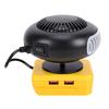 Compact Cordless Heater Battery Operated Heater 360 Degree Rotating Portable Space Heater for Job Site Camping Car