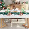 Disposable Christmas Table Cover 180x108cm Xmas Decoration Christmas Tablecloth  Party Supply