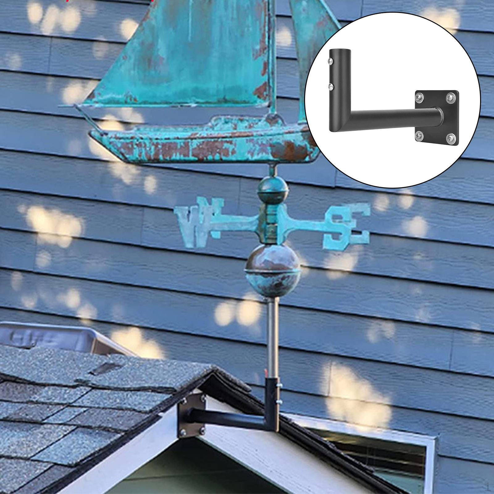 Weather Vane Mount Wall Bracket Weathervane Display Strong All Resistant Holder