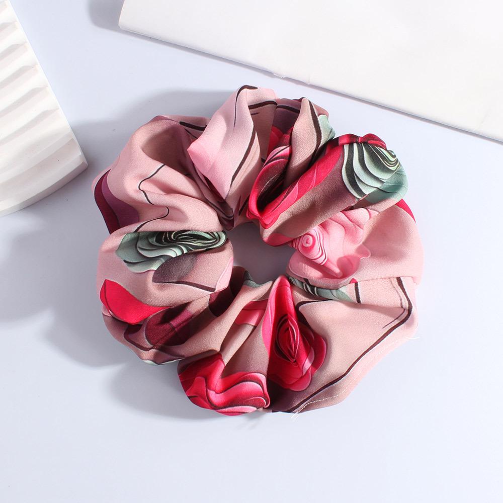 Vintage High-Elastic Korean Hairband and Scrunchie Set