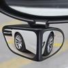 1/2Pcs Car Blind Spot Mirror Car Rearview Double-Sided Mirror 360 Degree Adjustable Wide Angle Blind Spot Mirror Reversing