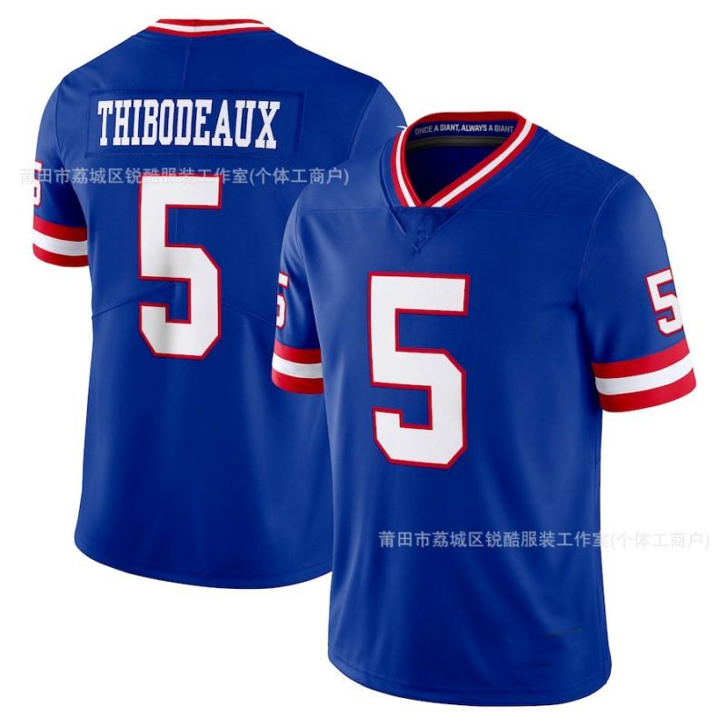 Jersey de Fútbol Americano NFL New York Giants para Hombre Ropa del Equipo Tallas S-XXXL Con Nombre de Jugador Jones 8 1