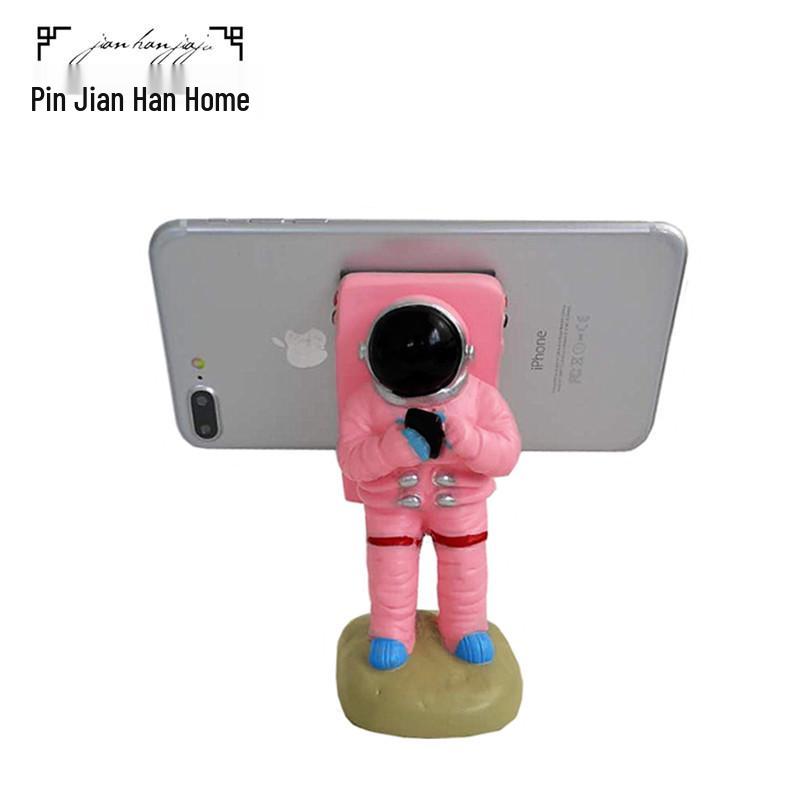Resin Astronaut Phone Holder & Desktop Ornament