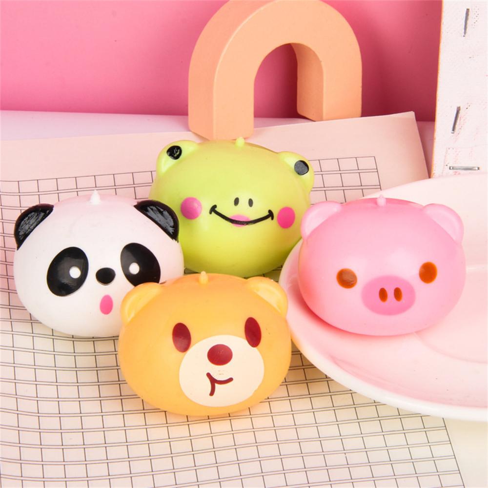Soft Maltose Dumpling Squishy: Transparent Colorful Squeeze Toy, Asmr Stress Relief Ball, Sensory Fidget Toy For Kids Adults