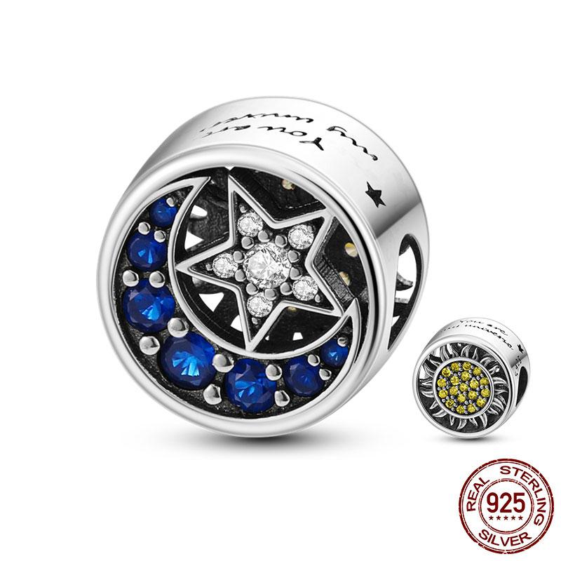 

Copper Star Moon Butterfly Starfish Turtle Travel Beads Charm Fit Original Charmhub Bracelet Copper Jewelry