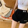 High Waist Shorts Women Summer Loose Slim Casual Wear Sports Black Wide Legs High Waist Home Pajama Pants