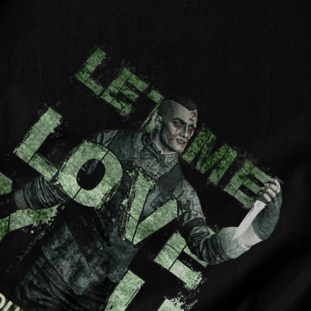 Men T Shirt The Outlast Trials 2026 Horror Game Vintage Idea Y2K Graphic Oneck Unisex Tops T Shirts