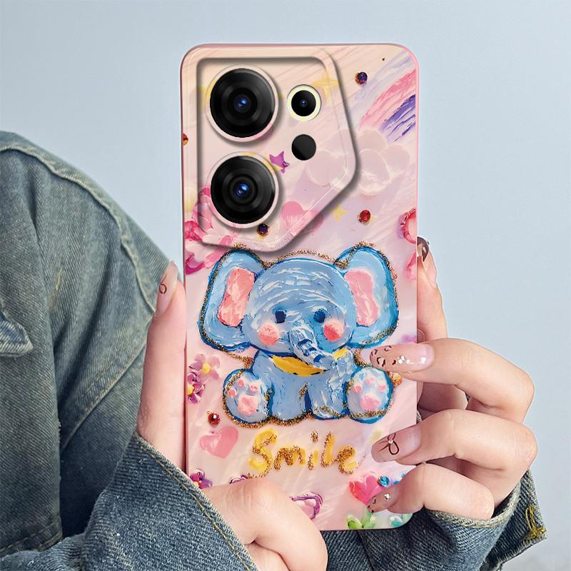 For Tecno Camon 20Premier 5G Phone Case 20 Premier 5G CK9n Cover Silicone Sweet Painted Shell Cartoon Funda Printed Casing Coque