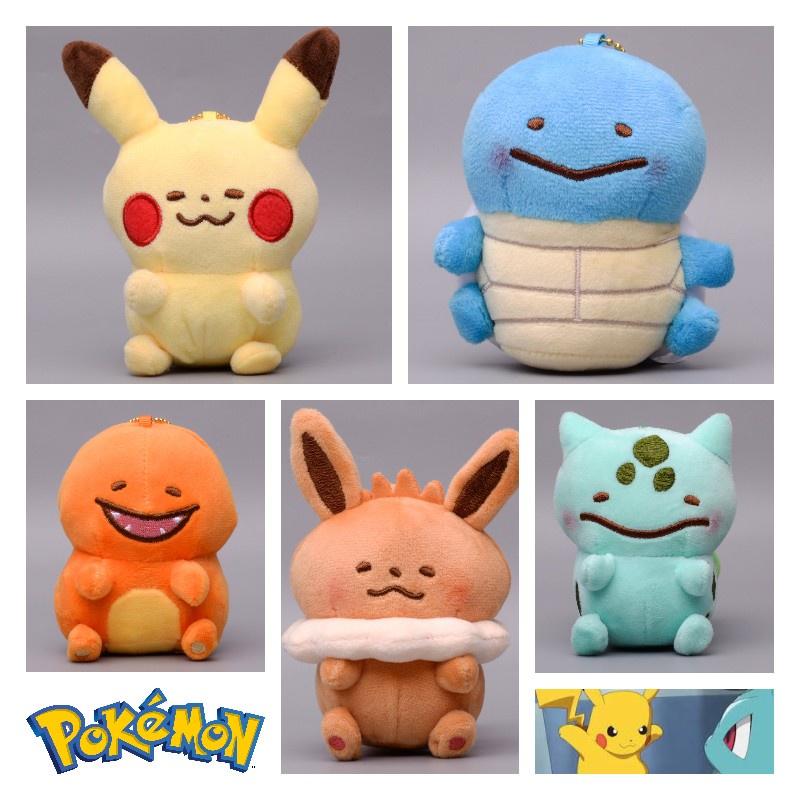 Bulbasaur Squirtle Pikachu Charmander Eevee Pluszowa Zawieszka Brelok