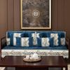 Solid Wood Sofa Cushion New Chinese Modern Light Luxury Seat Cushion Universal Mahogany Furniture Seat Cushion Sofa Cover Cloth