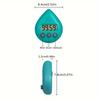 Water Drop Shape Countdown Timer Hanging Hole Precise Timer Digital Shower Timer  Classroom