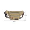Sports Men Waist Packs Casual Canvas Hidden Anti-theft Chest Bags Body Running For Men Women Tourist Cycle Crossbody Bag Pocket