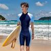 Xujian Men's Sun Protection One-Piece Swimsuit