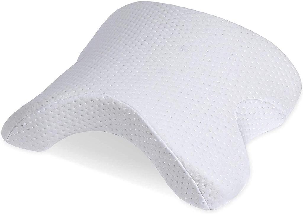 Big Ant Kancelářský spánek Přenosný krční stolek na spaní Cestovní polštář s úložnou taškou Polštář na spaní obličejem dolů, Polštář, Polštář, Polštář, Polštář, Polštář, (Bílý)