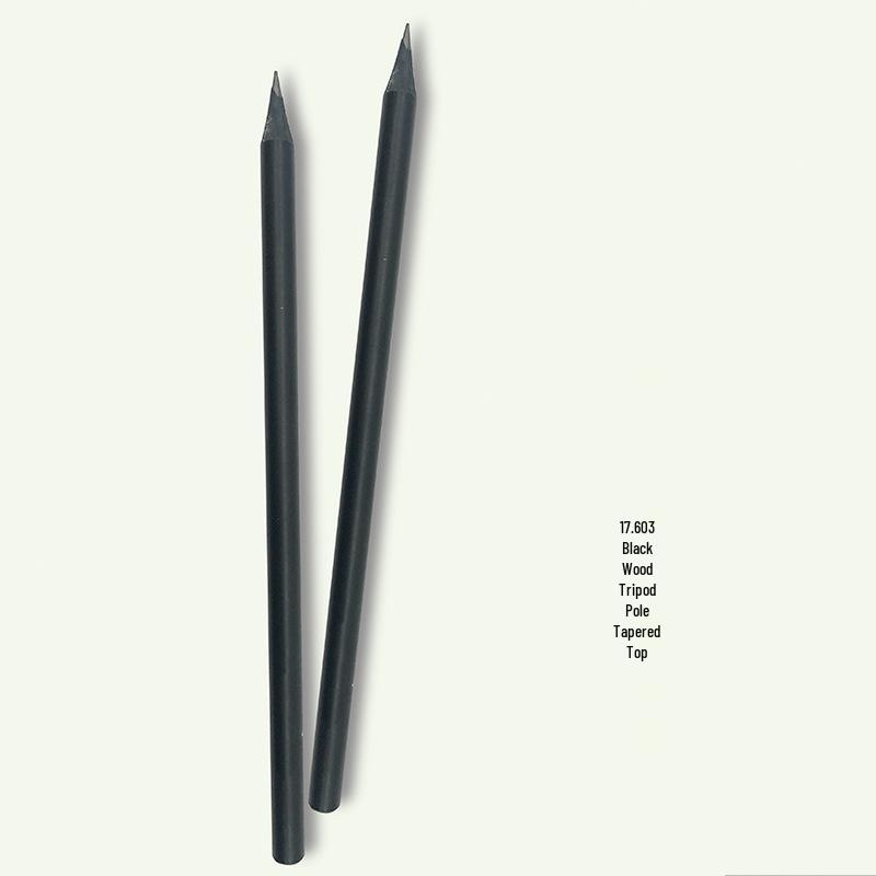 Eco-friendly Custom Engraved Pencil for Hotels, Conferences, and Education - Black Wood