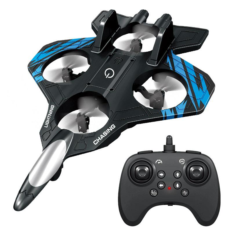 Remote Control Four-Axis Foam Model Aircraft with Stunt Capabilities