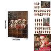 Christmas Pet Dog Advent Calendar Acrylic Hanging Ornaments For Holiday Decor And Gifts
