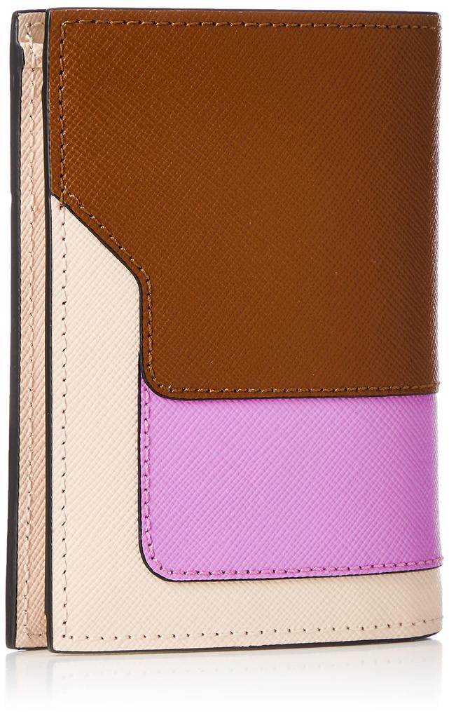 Marni Bifold Wallet PFMOQ14U13 LV520 MOCA/PINK CANDY/SHELL [Used]