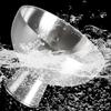 Double Walled Footed Stainless Steel Dessert Container Puddings Cup Ice Cream Bowl For Birthday Parties And Coffee Shops