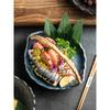 Creative Handheld Hanging Plate Featured Platter Ceramic Sushi Sashime Plate