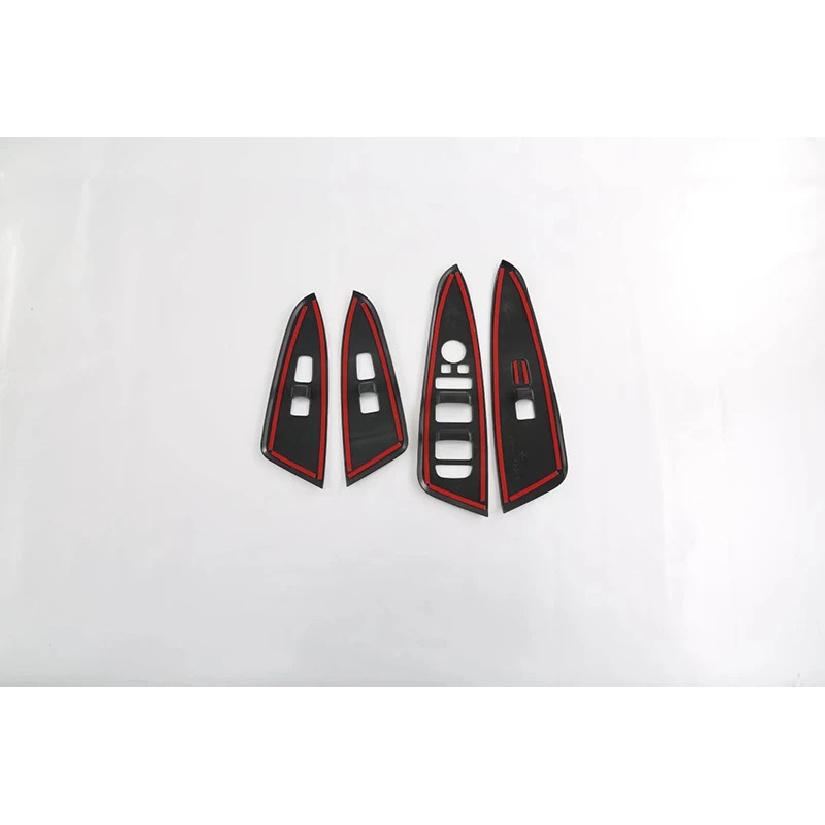 Korea Version For Kia Sportage NQ5    Car Accessories ABS Chrome Door Window Armrest Cover Switch Panel Trim Molding