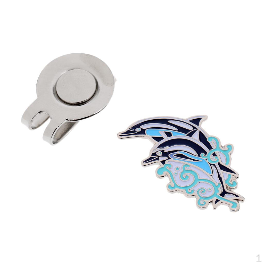 

Sturdy Vivid Dolphin Design Magnetized Hat Ball Marker