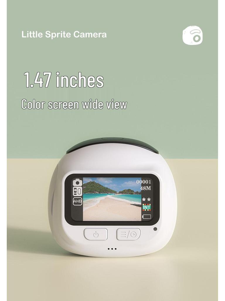 Cross-Border Vlogging Camera for Students & Kids - Kawaii Little Elf HD