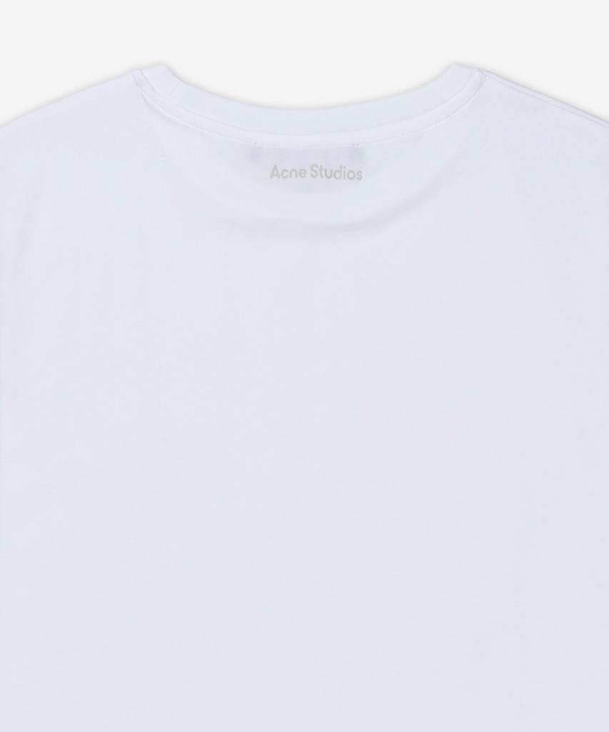 Akeuneseutyudio Face Logo Short Sleeve T-Shirt - Optic White / Cl0309183