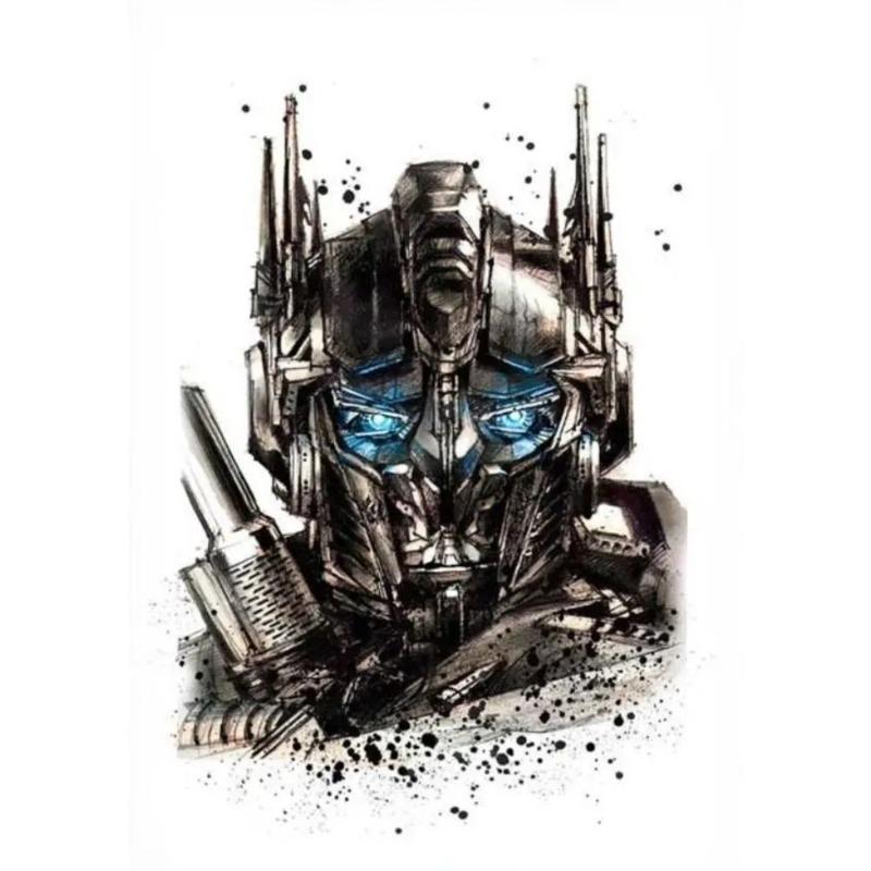 Transformers Bumblebee Optimus Prime Decorative Metal Plate Gift for Boys Wall Decor