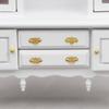 Doll House Enthusiast Miniature Cabinet 1/12 Doll House Furniture Bookcase with Openable Drawers Doll House Accessories