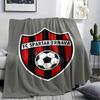 1PC FC Spartak Trnava Patterned Flannel Blanket Suitable For All Seasons for Home Decor Warmth and Comfort Gifts Holiday Present