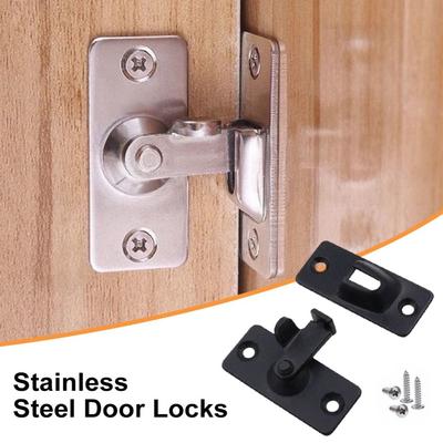 Safety Right Angle Stainless Steel Door Hasp Door Latch Door Locks Bolt Door Buckles