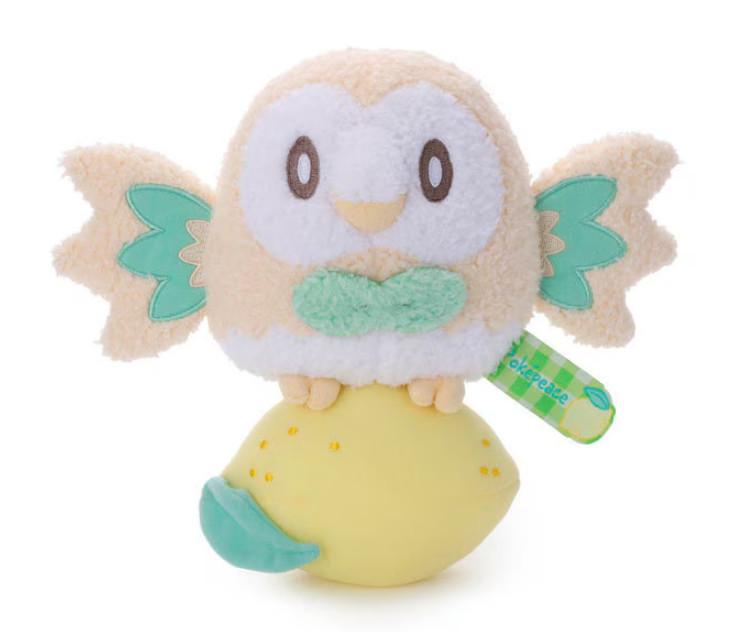 

TAKARA Pokemon Plush doll Ver. TOMY Peaceful Space Poke Peace Rowlet Colorful