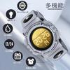 Kids Digital Sports Watch Waterproof Multi-Function Alert Date Day Display Dual Time LED Analog for Boys and Girls