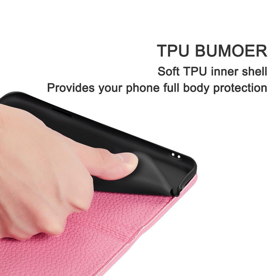 Litchi Pattern Wallet Leather Case For Xiaomi Redmi 10 7A 6A 6 Pro Note 11 4G 10 10S 10 Pro 9T 7 6 Pro Mi 9T A2 Lite Poco M3 Pro