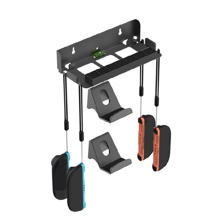 Gaming Console Wall Bracket for NS 2 Systems Metal Frame With Cooling Vents Game Wall Mount Dock Holder