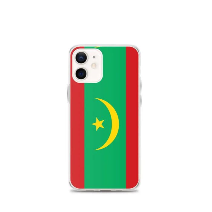Coque Télephone Drapeau Mauritanie officiel - iPhone 12 mini